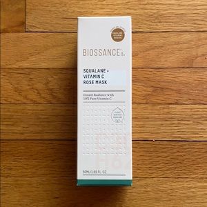 Biossance Squalane + Vitamin C Rose Mask